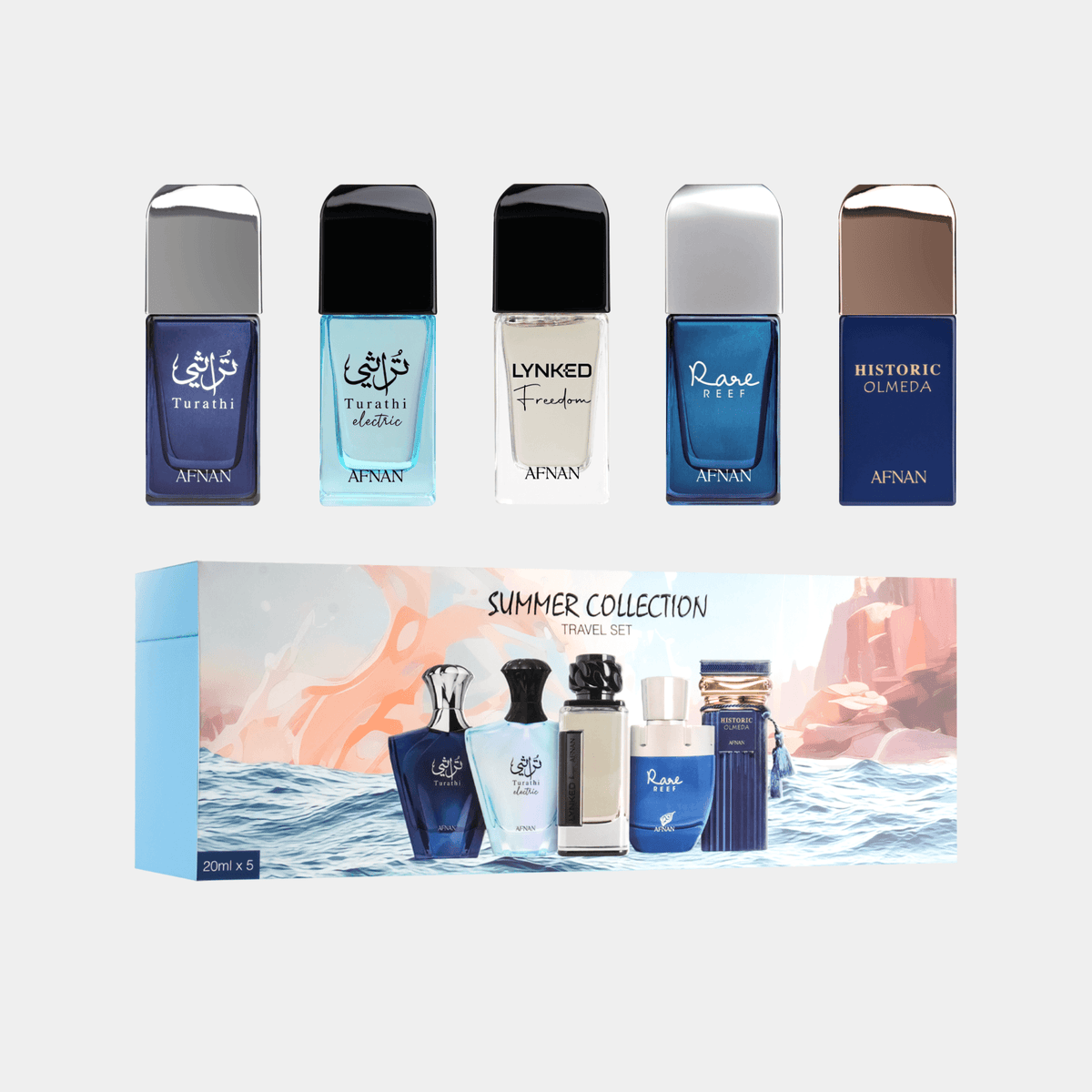 SUMMER COLLECTION TRAVEL SET 20ML (SET OF 5)