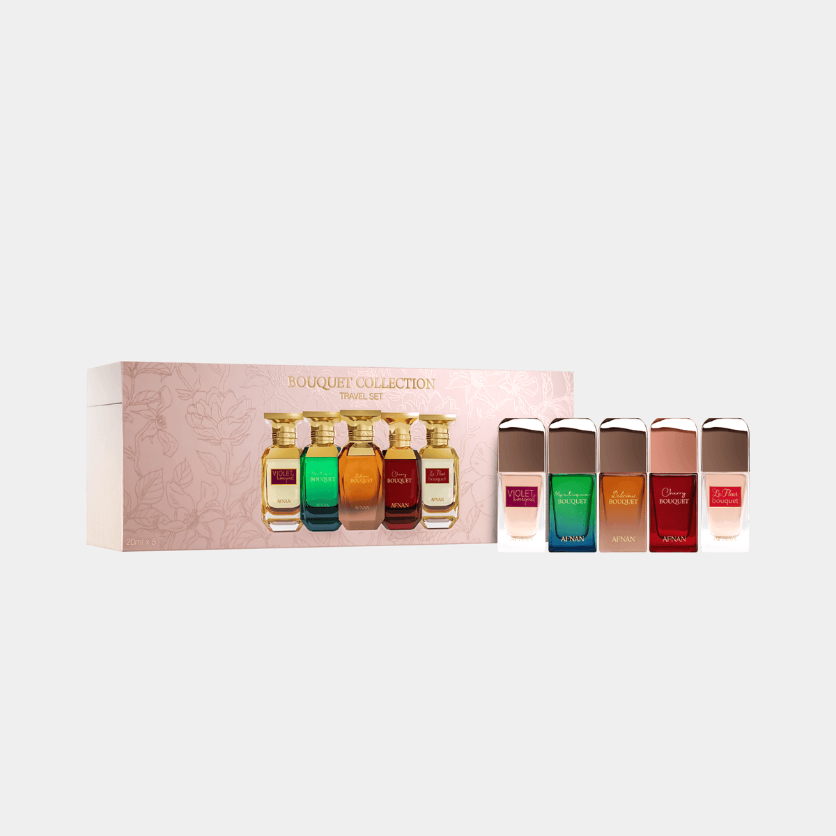BOUQUET COLLECTION TRAVEL SET 20ML (SET OF 5)